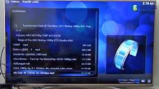 MX Linux and OpenELEC Media Center Run on CMX TV BOX [upl. by Allekram]