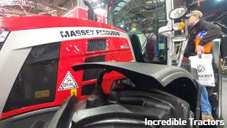 LAMMA Show 2024 Massey Ferguson 8S305 74 Litre 6Cyl Diesel Tractor 305 HP [upl. by Ydda658]