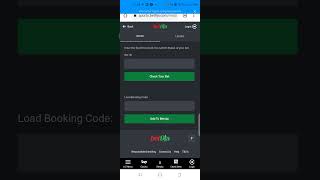 How To Add Your Booking Codes For Bet9ja Mobile  Simple steps for bet9ja mobileKorrectBetsite [upl. by Yllitnahc260]