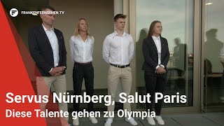 Servus Nürnberg Salut Paris Für diese Talente des Goldenen Rings geht es zu Olympia [upl. by Atcliffe]