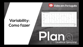 Como fazer um Variability Chart no JMP [upl. by Richart612]