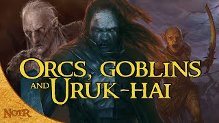 Orcs Goblins amp Urukhai  Whats the Difference  Tolkien Explained [upl. by Bellis]