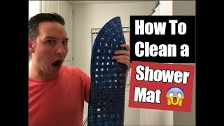 How To Clean a Shower Mat  3 Simple Steps [upl. by Nairda178]