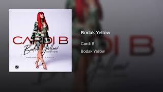 Cardi B  Bodak Yellow audio [upl. by Odragde985]