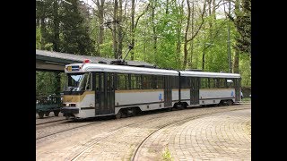 Brussels Bruxelles Brussel Tramway Route 44 Montgomery to Tervuren [upl. by Akemrehs762]