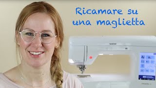 Brother Blog  Come fare per ricamare su una maglietta [upl. by Ytok]