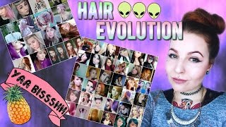 HAIR EVOLUTION  mojich 60 farieb a účesov [upl. by Ajaj]