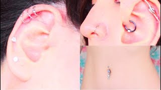 MIS PIERCINGS  EXPERIENCIA DOLOR [upl. by Eronel]