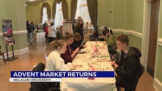 Milligan University hosts annual Advent Market [upl. by Mcgrath227]