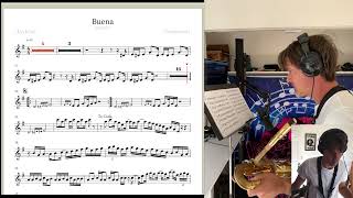 Buena by Morphine  Baritone Sax Sheet Music Tutorial [upl. by Sinclare532]