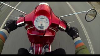 Vespa PX 221 Malossi Mhr Acceleration [upl. by Janessa]