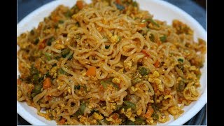 Egg Maggi  Egg Maggi Recipe  How to Make Egg Maggi Masala Recipe [upl. by Hare]