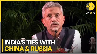 Indias External Affairs Minister Jaishankar on Indias ties with Russia and China  WION Pulse [upl. by Donica]