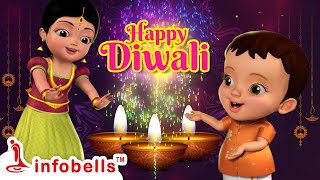 आओ आओ हम दिवाली मनाएँ  Magical Diwali Song  Hindi Rhymes for Children  Infobells hindirhymes [upl. by Ragan]