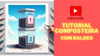 🔴 Como Fazer Composteira Doméstica [upl. by Anirtac]