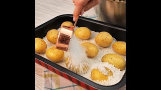 Irresistible crispy potato snack recipe 🥔 diyrecipe [upl. by Melantha763]