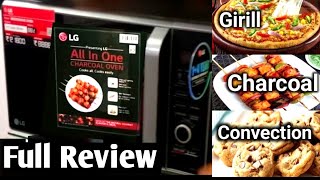 LG 28L Charcoal Convection Microwave Oven Review amp Demo Model MJ2886BFUM  MJ2886BWUM [upl. by Poul]