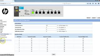 Setting Switch HP 1810 Series [upl. by Farnsworth]