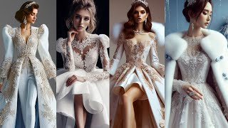 Wedding fashion 2023 AI Fashion Designs [upl. by Yrrak189]