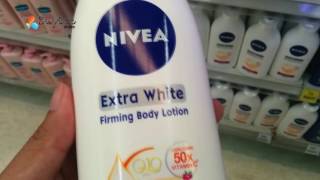 Nivea Extra White Firming Body Lotion 50x Vitamin C Q10 amp Collagen 400mL [upl. by Jamima974]