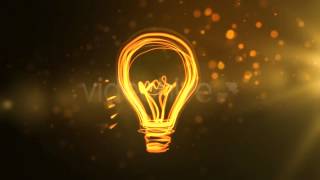 Idea Bulb  Motion Graphic [upl. by Mohsen]