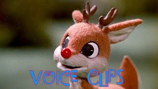 Rudolph 1976 Voice Clips [upl. by Rumit]