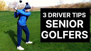 3 Steps To INSTANTLY Improve Your DRIVER SWING  Great for SENIOR GOLFERS [upl. by Dorolisa]