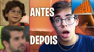 ANTES E DEPOIS DOS ATORES DE quotO PRÉDIO DO VASCOquot  Shorts [upl. by Oilegor]