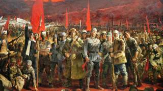 【中國國歌 Chinese Anthem】義勇軍進行曲 March of the Volunteers  抗戰歌曲 [upl. by Acsicnarf]