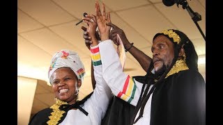 RasTafari Wedding in Azania  Marriage Ceremony of Mr amp Mrs Mpholo  Nyahbhingi Order [upl. by Yrahca479]