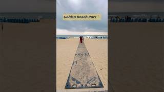 Golden Beach Puri 🏖️ ocean puri goldenbeach waves beaches [upl. by Yennep]