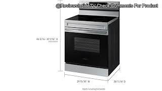 Samsung NE63A6111SS Electric Range Review Is the Smart Tech amp Steam Clean Worth It [upl. by Everrs]