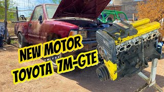 Nuevo moto al Toyota 89 ​⁠toyotasupra  7mgte toyotapickupturbo [upl. by Fazeli]