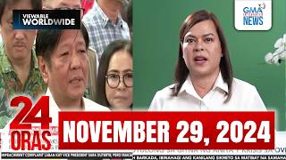 24 Oras Express November 29 2024 HD [upl. by Acker832]