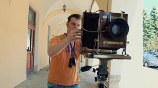 Demo video shooting to Deardorff 8x10 [upl. by Nawud]