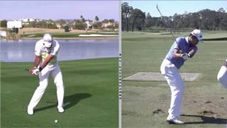 Hideki Matsuyama  Slow Motion Swing Analysis [upl. by Alleahcim]