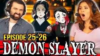 DEMON SLAYER EPISODE 2526 REACTION NEW MISSION SEASON FINALE [upl. by Ahsimrac512]