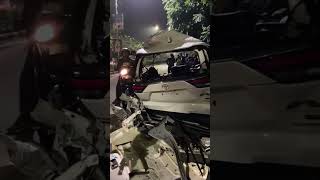 ONGC Chowk Dehradun Accident speedkills drunkampdrive dehradunaccident [upl. by Iridis]