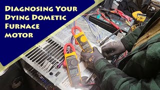 Furnace Motor Replacement  My RV Works [upl. by Norahs124]