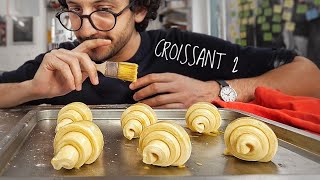 I Try To Make Croissants For The First Time [upl. by Enilatan386]