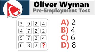 How to Pass Oliver Wyman PreEmployment Assessment Test [upl. by Delila]