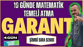 10 Günde Matematik Temeli Atma Garanti Kampı  4 Gün  Şimdi Sıra Sende [upl. by Idnas]