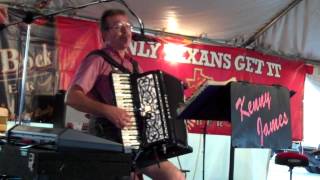 KENNY JAMES  POLKA  TOMBALL TEXAS GERMANFEST MARCH 31 2012 [upl. by Anahsor334]