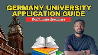 Germany University Application Guide Key Deadlines amp Tips for International Students [upl. by Ahsinom]