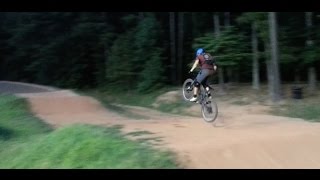 Jump and manual practice at the bmx track [upl. by Sarita]