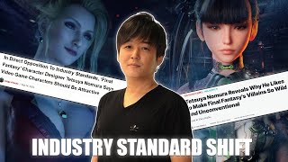 Tetsuya Nomura prefers attractive characters in his games [upl. by Ihc555]