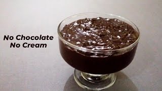 Chocolate Ganache Recipe with cocoa powder [upl. by Currier]