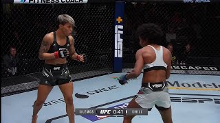 Amanda Lemos vs Angela Hill Full Fight Review Hill gets ROBBED [upl. by Hermes306]