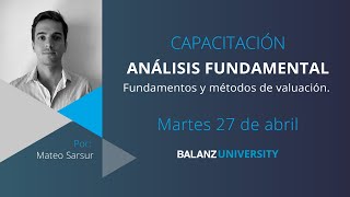 Capacitación Análisis Fundamental [upl. by Anoyek]