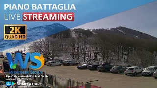 🔴 Piano Battaglia live webcam Madonie  Panoramica dal Rifugio Grifone [upl. by Nazarius]